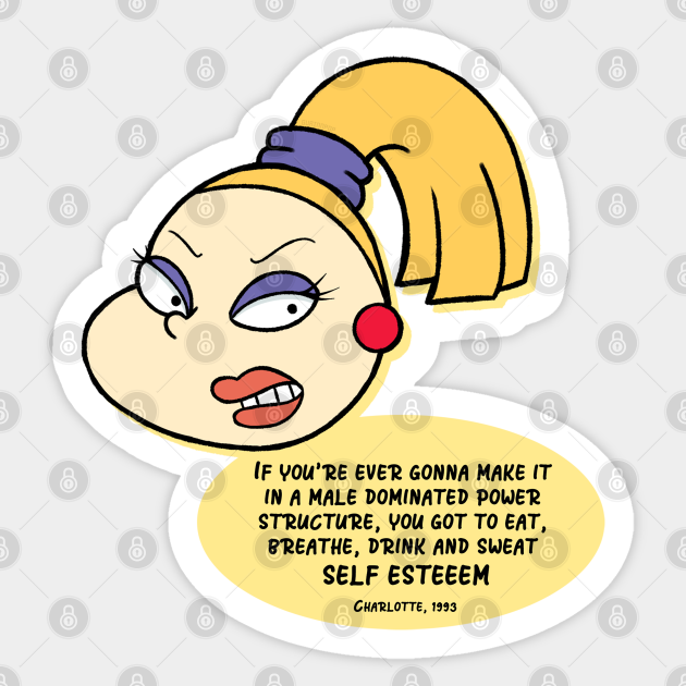 Charlotte Pickles Rugrats Sticker Teepublic 5758